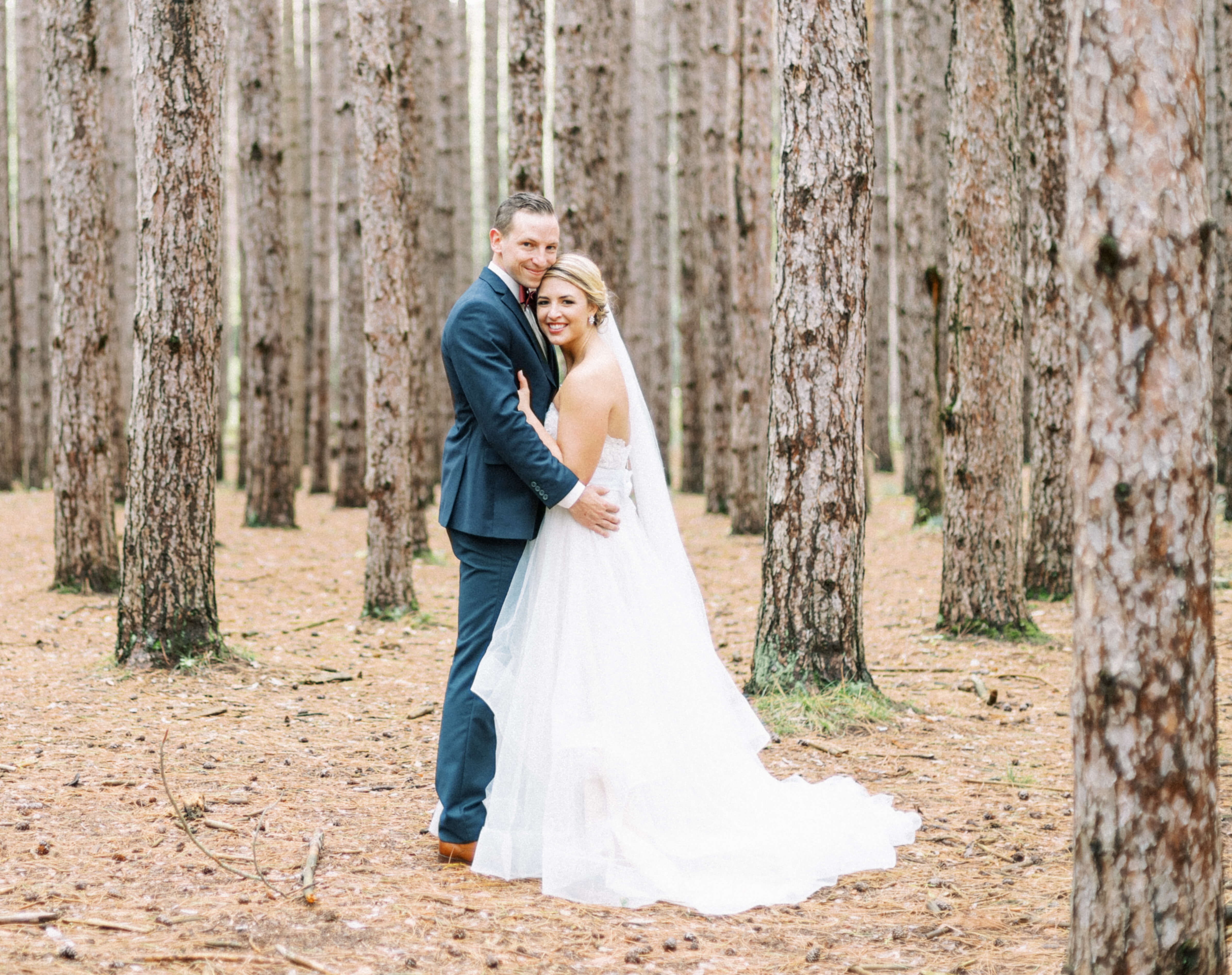 Wedding picture of Matt Connolly and his wife