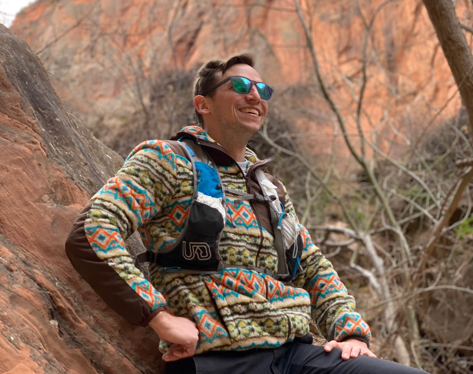 Matt Connolly standing in Zion National Park